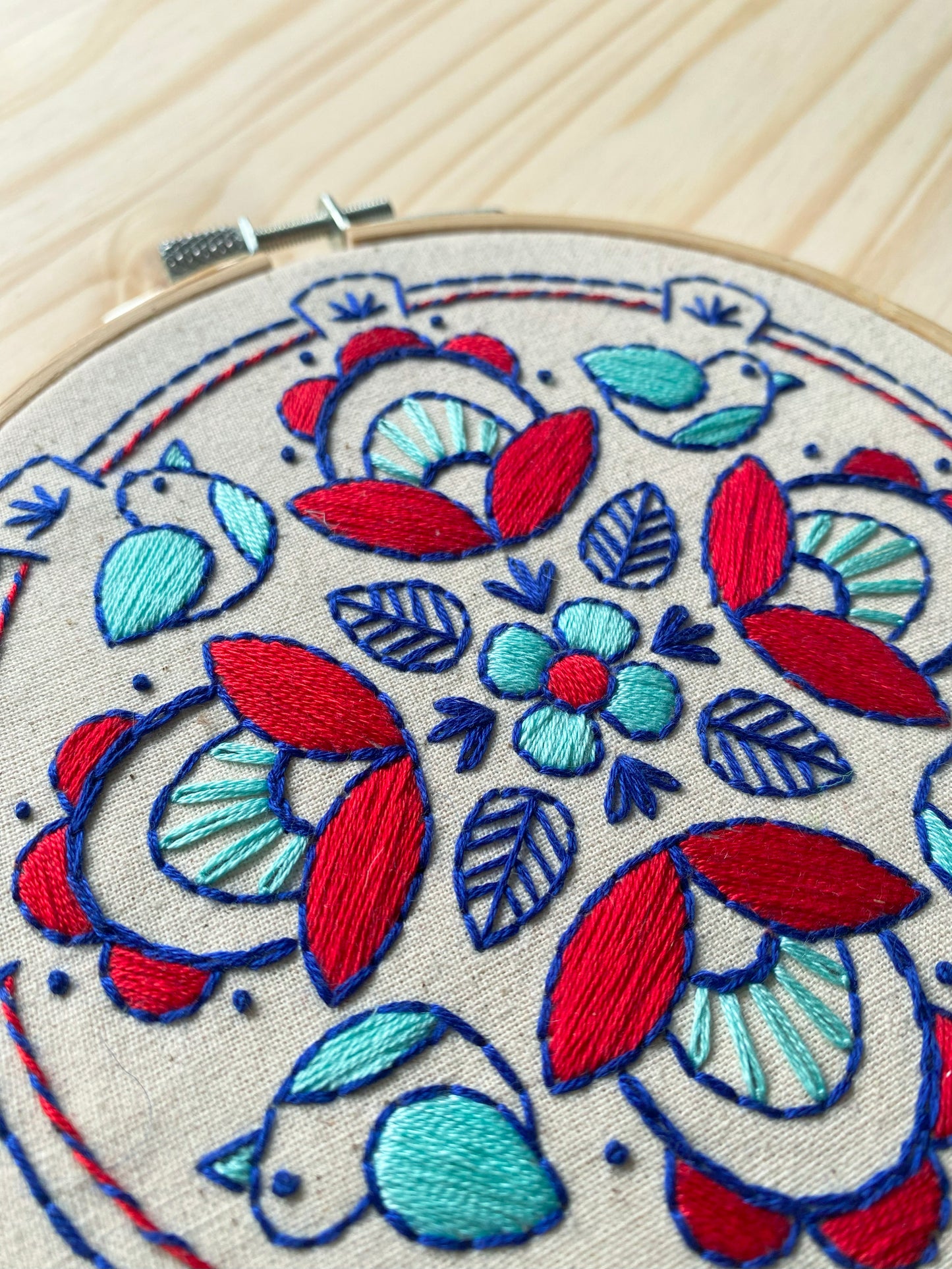 Drum Complete Embroidery Kit