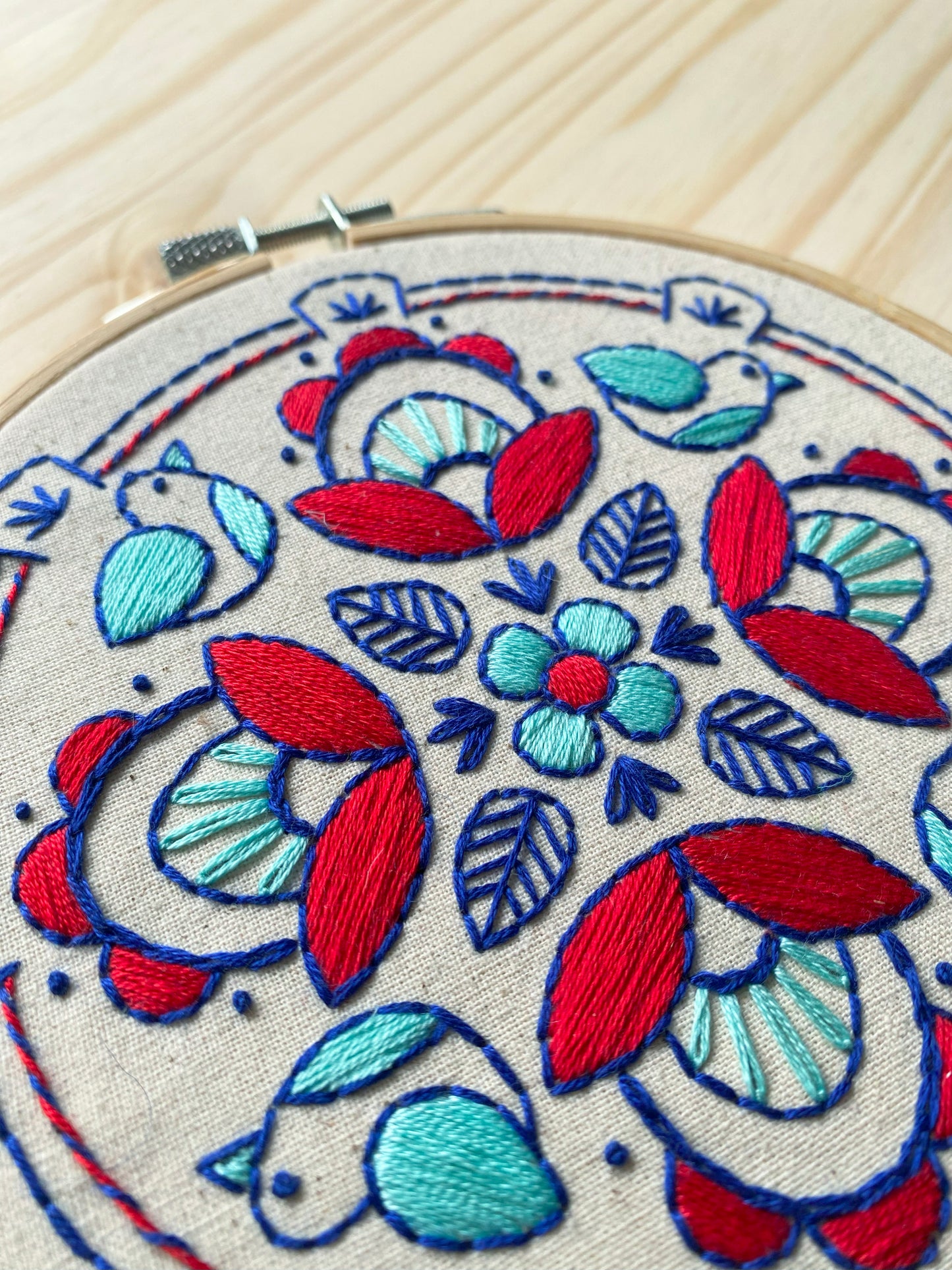 NEW! Drum Complete Embroidery Kit