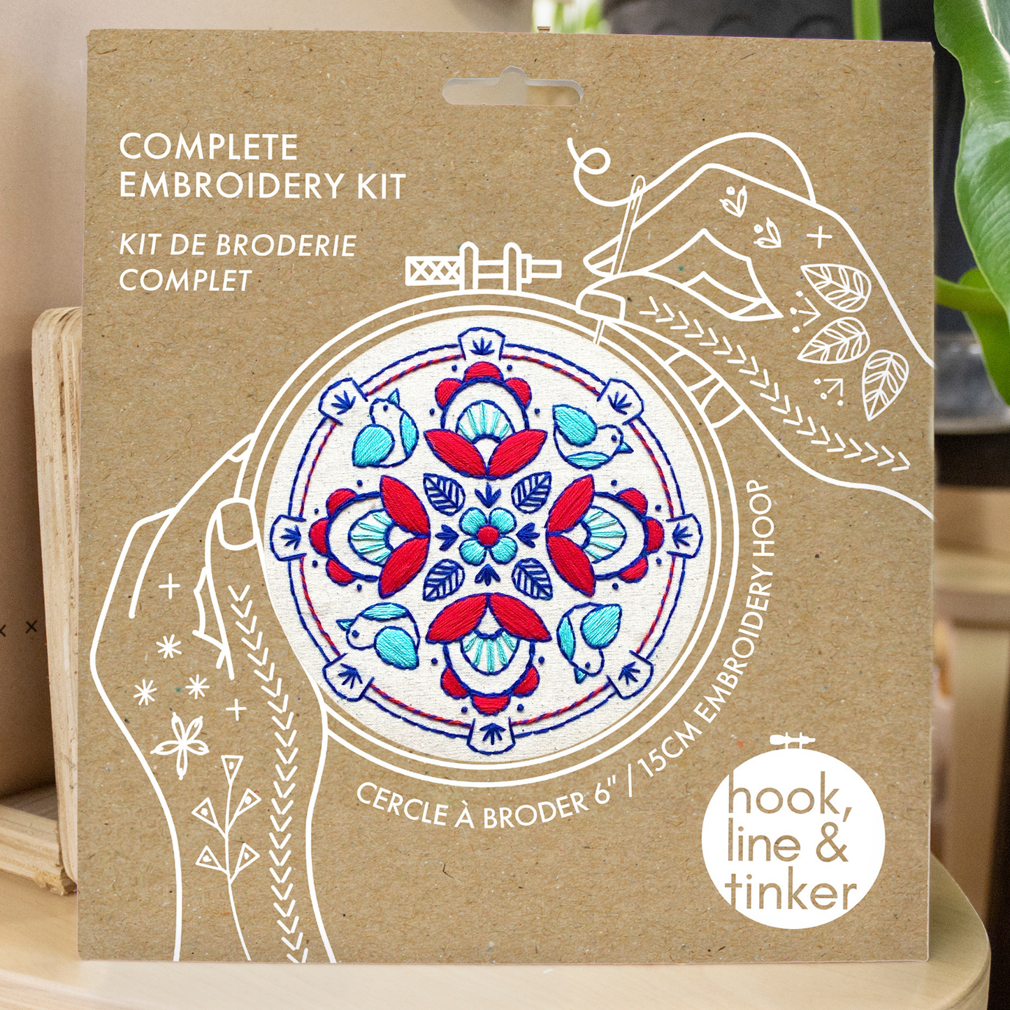 Drum Complete Embroidery Kit