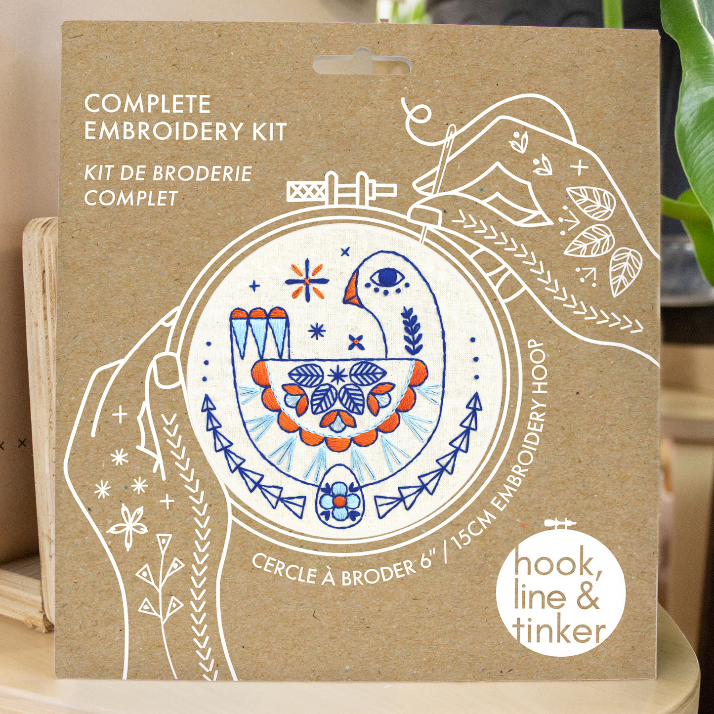 Goose Complete Embroidery Kit