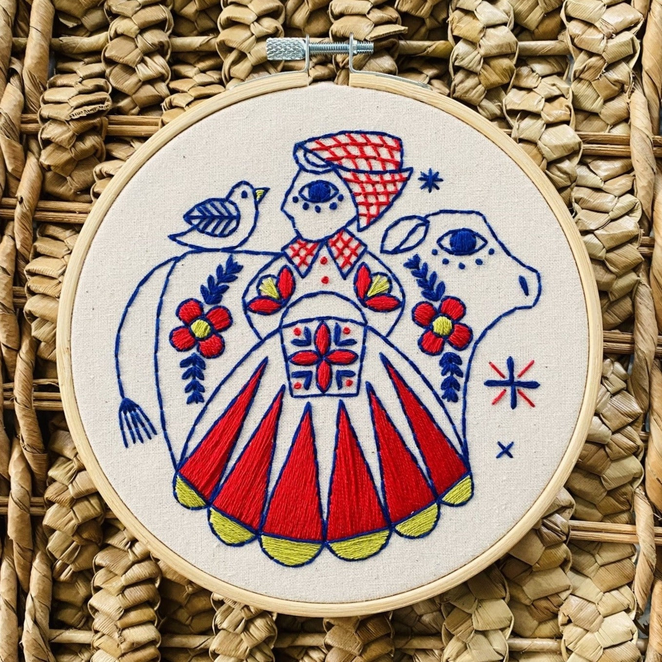Pre-Printed Fabric: Milkmaid