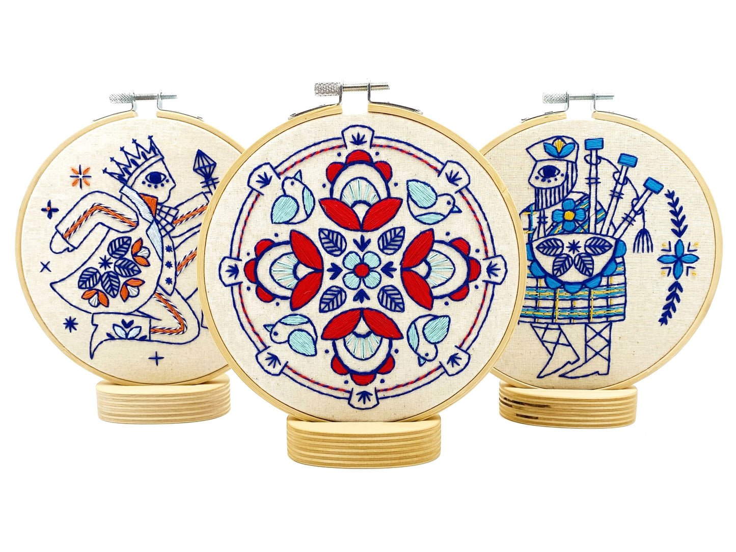 NEW! Drum Complete Embroidery Kit