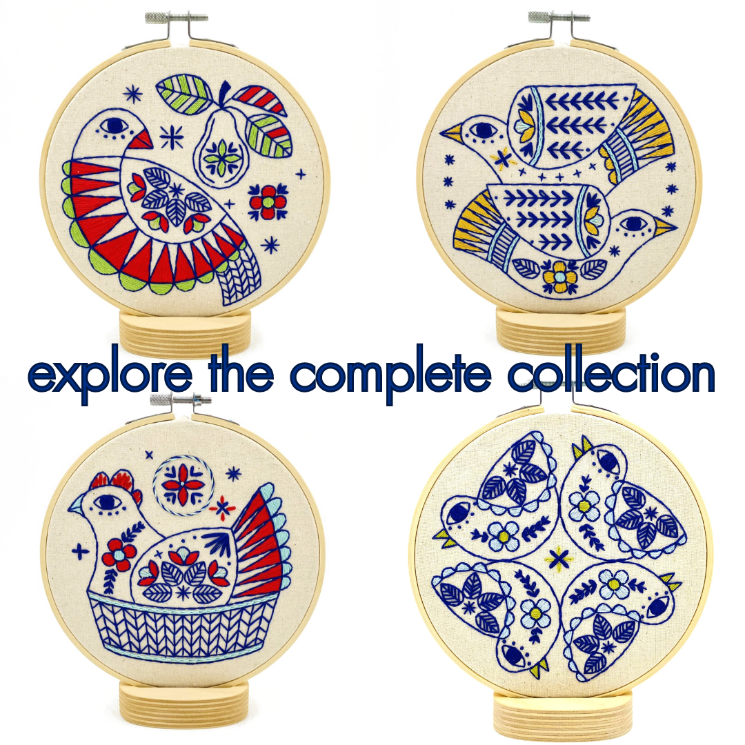 Drum Complete Embroidery Kit