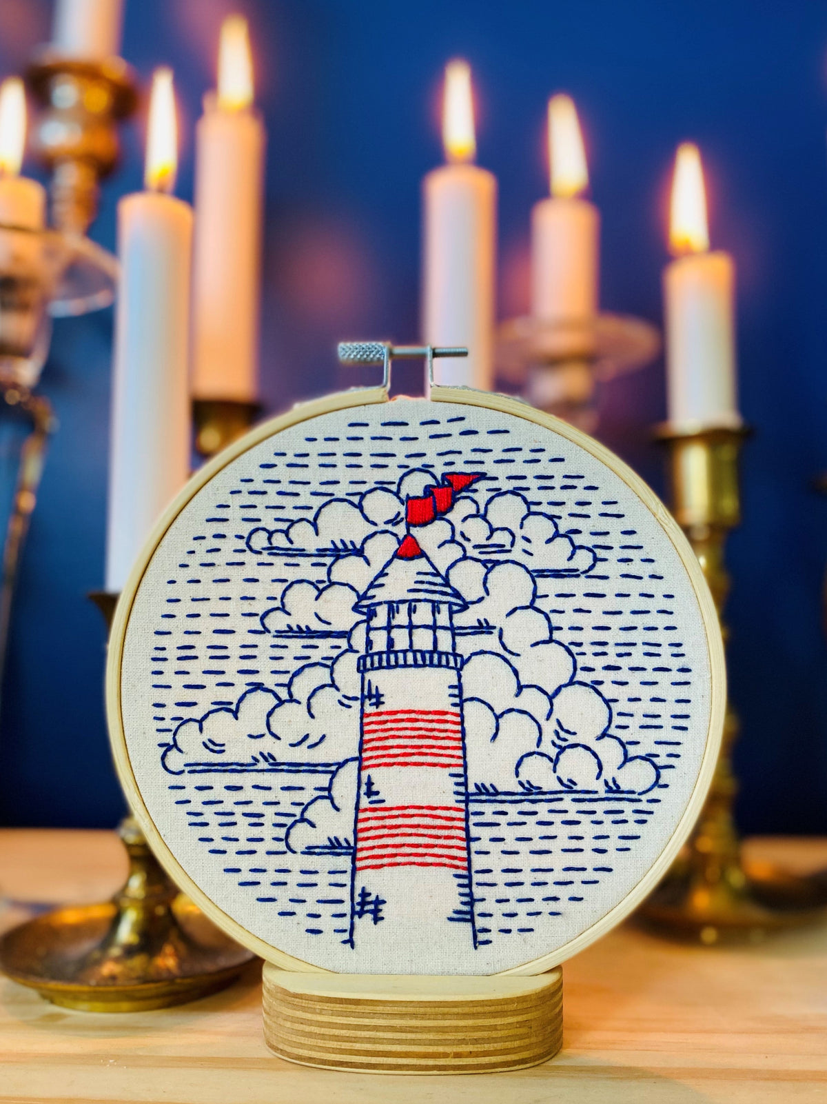 Lighthouse Complete Embroidery Kit