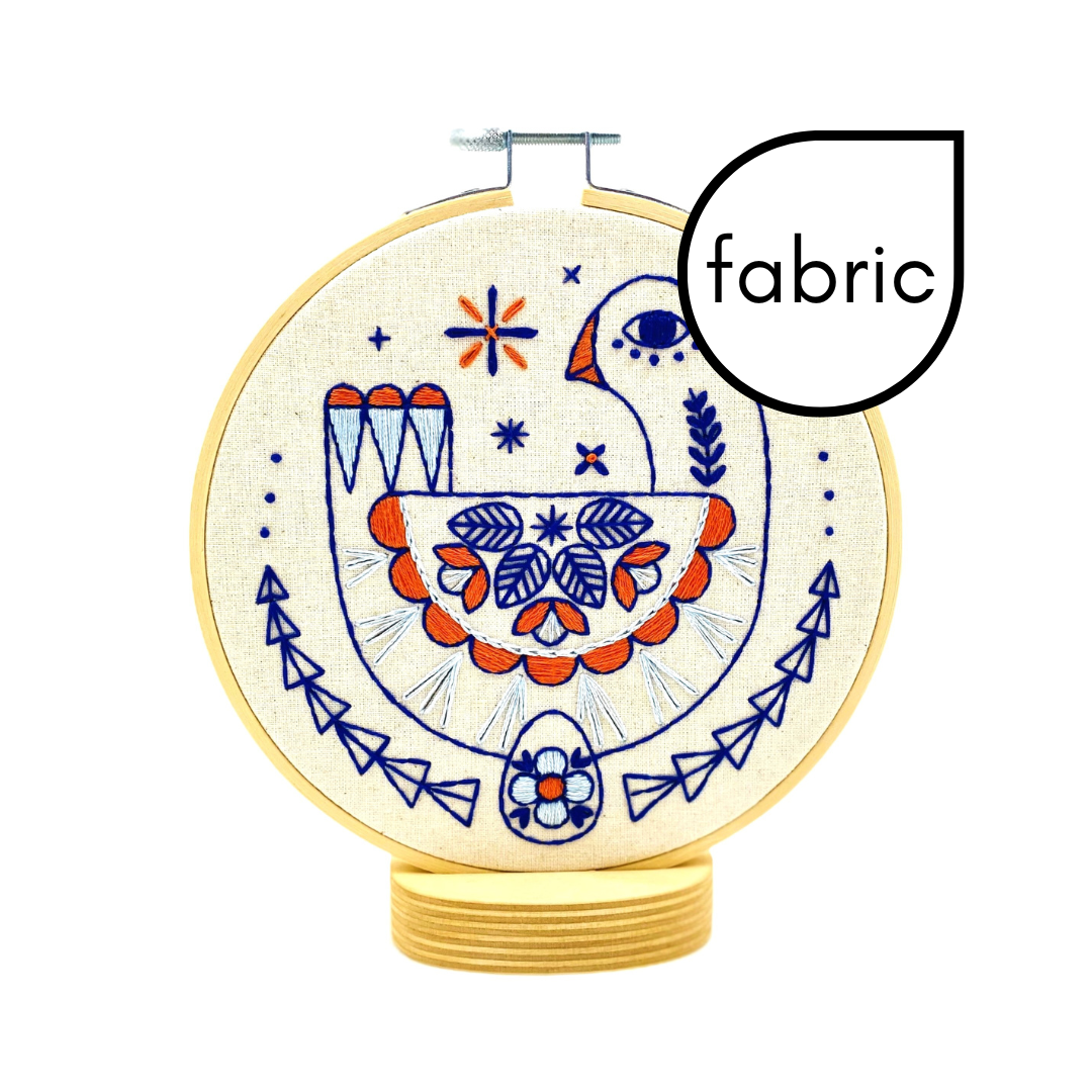 Pre-Printed Fabric: Goose
