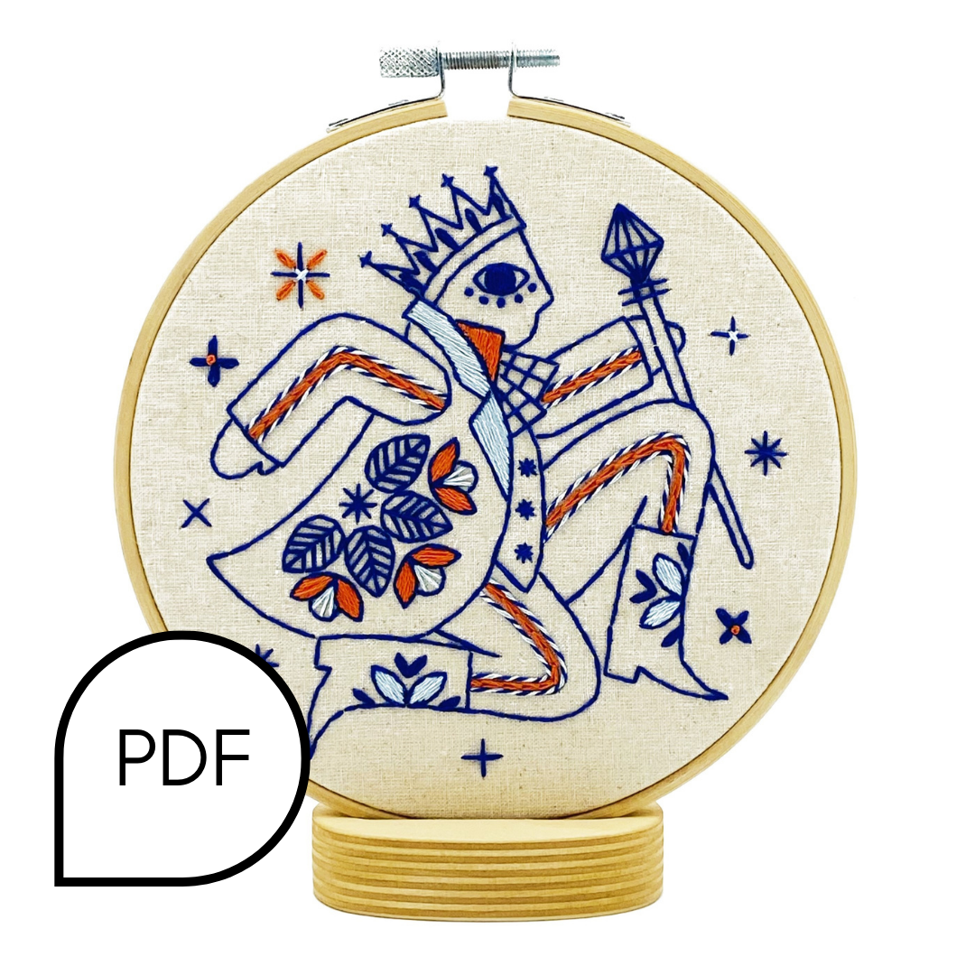 NEW! Lord of Leaping Embroidery PDF Download - English and French