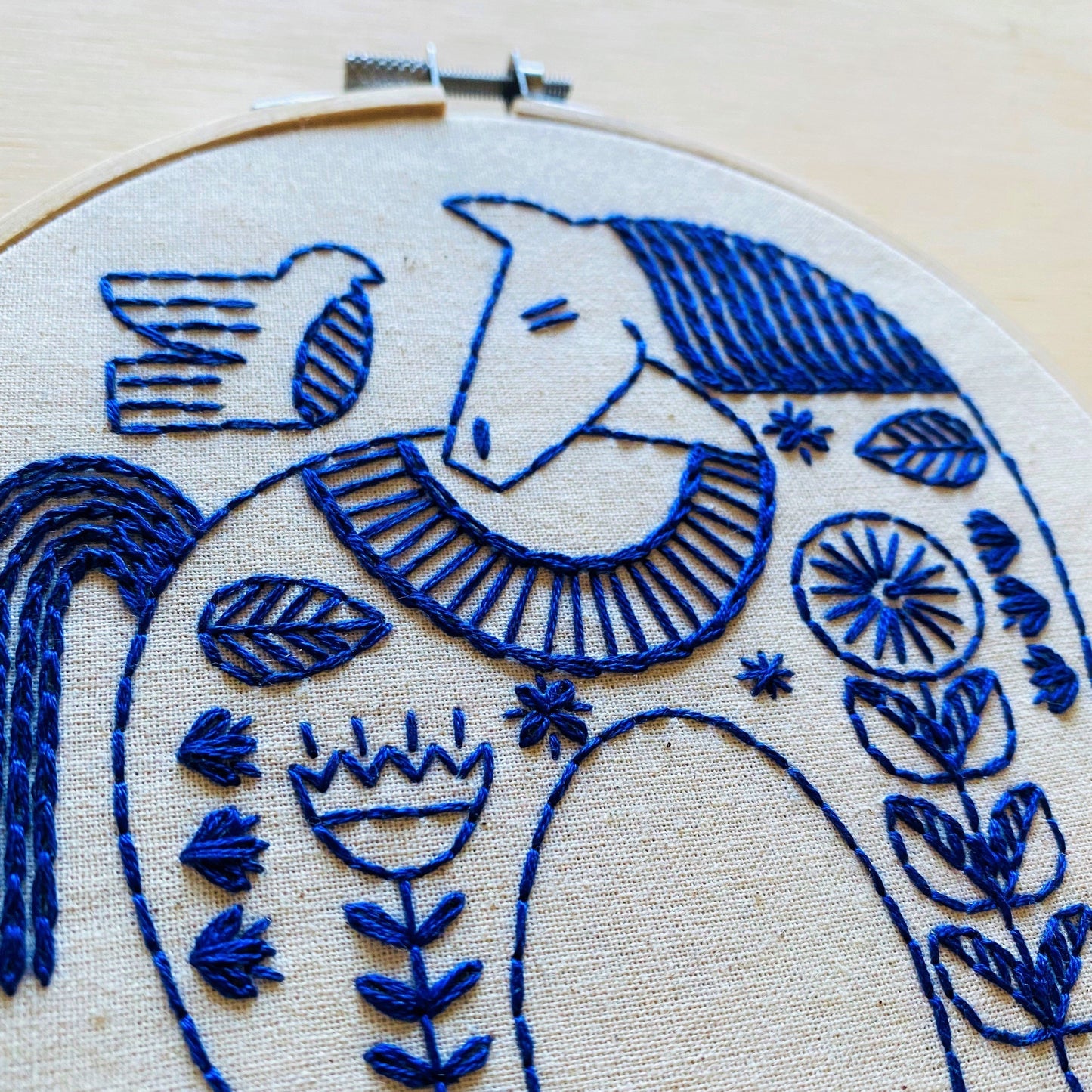 Hygge Horse Complete Embroidery Kit