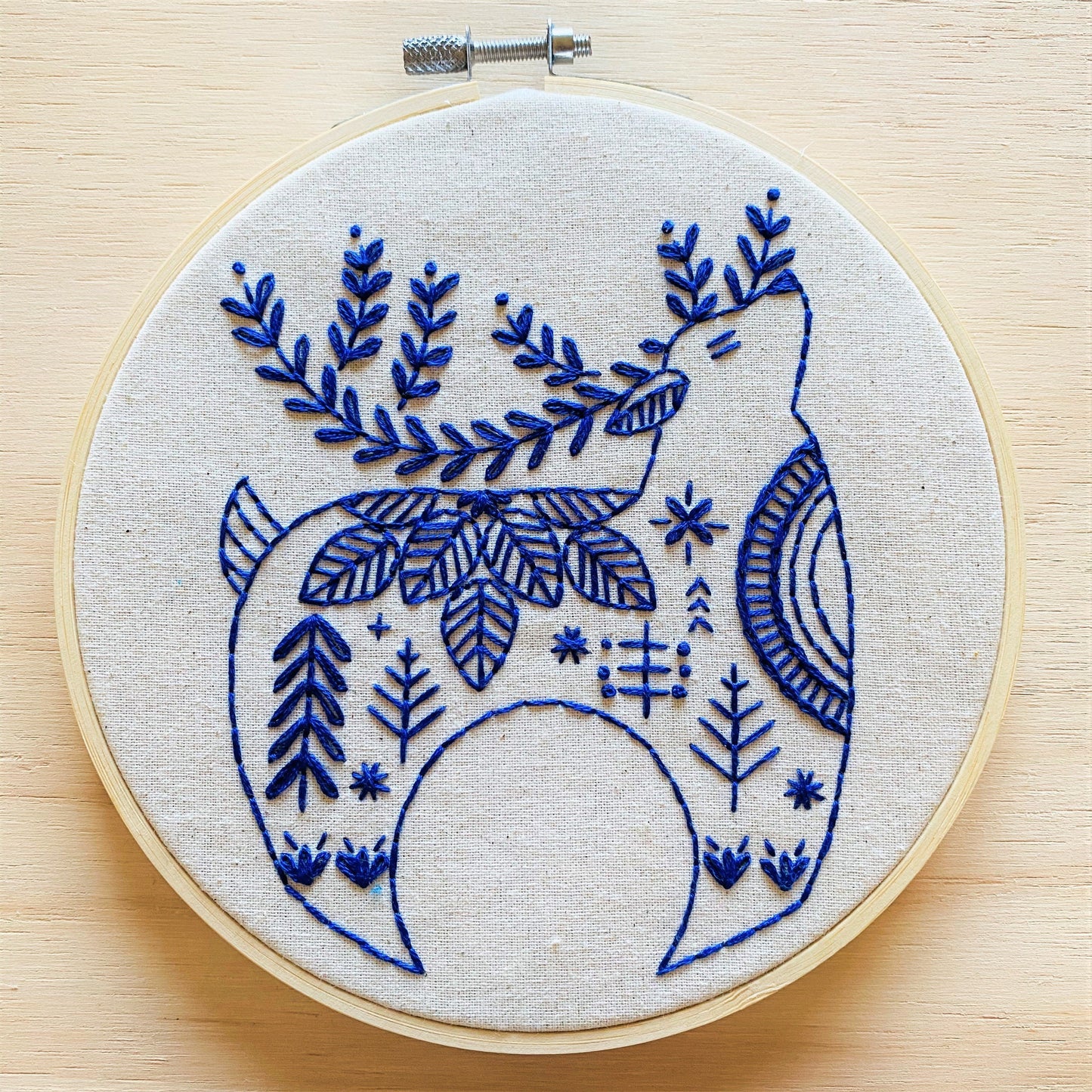 Hygge Reindeer Complete Embroidery Kit