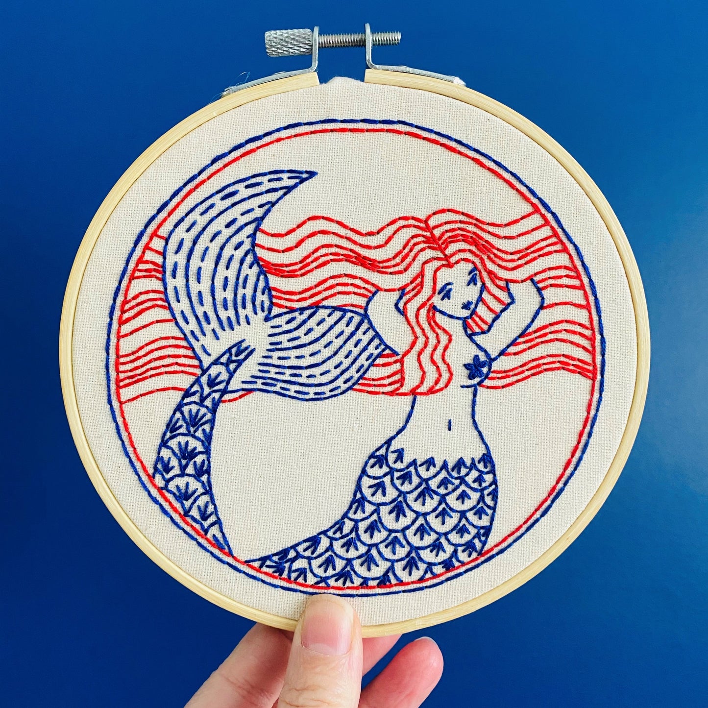 Mermaid Complete Embroidery Kit