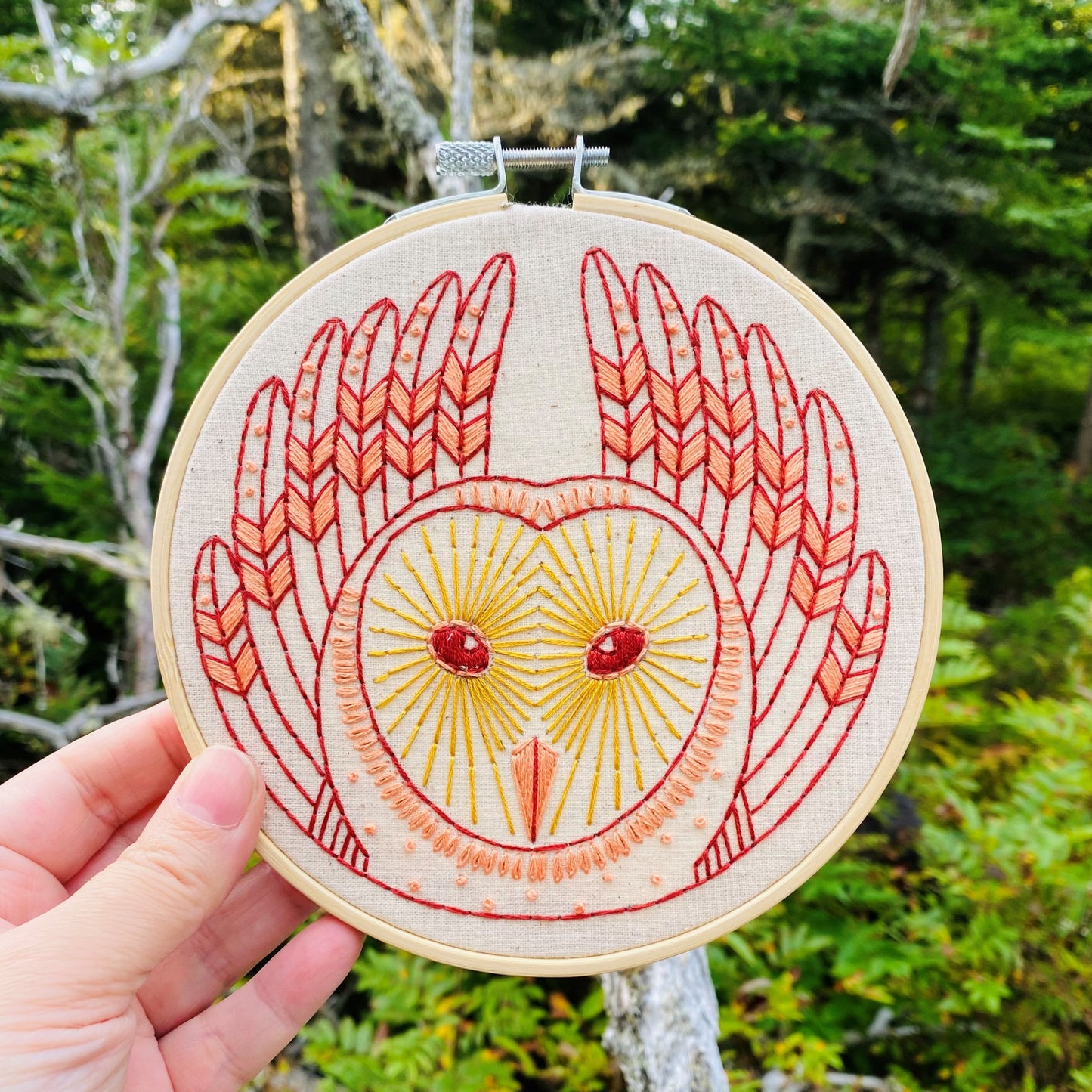 Pre-Printed Fabric: Barn Owl