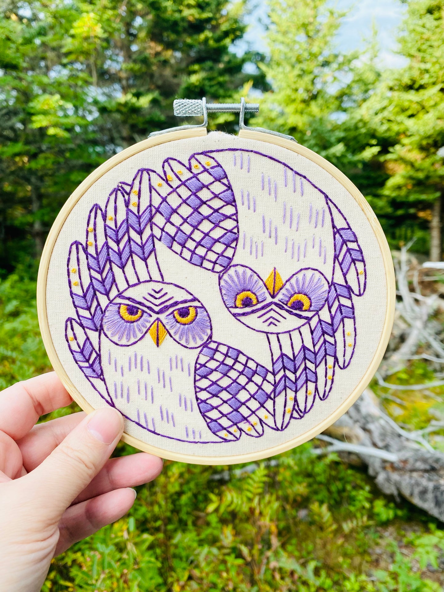 Pre-Printed Fabric: Burrowing Owls