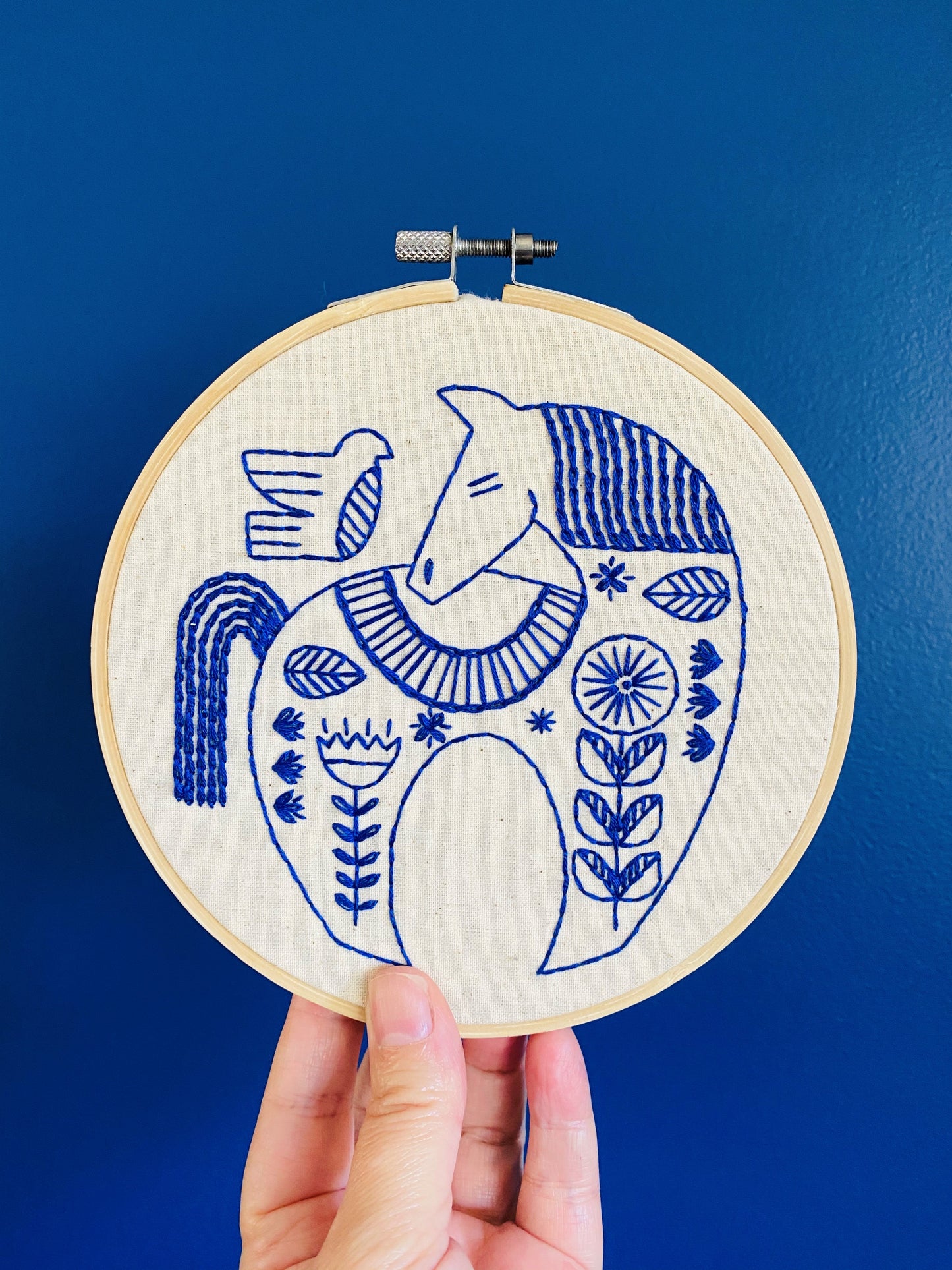 Pre-Printed Fabric: Hygge Horse