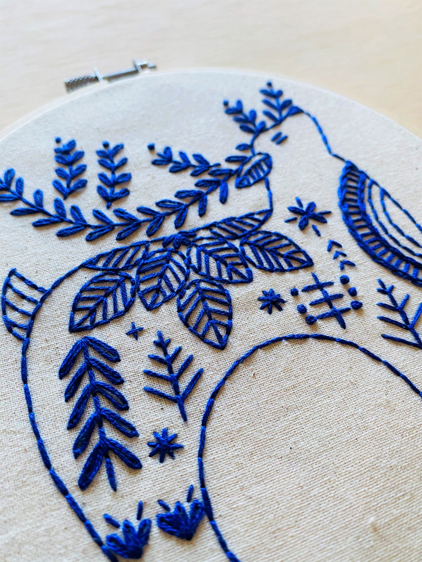 Pre-Printed Fabric: Hygge Reindeer