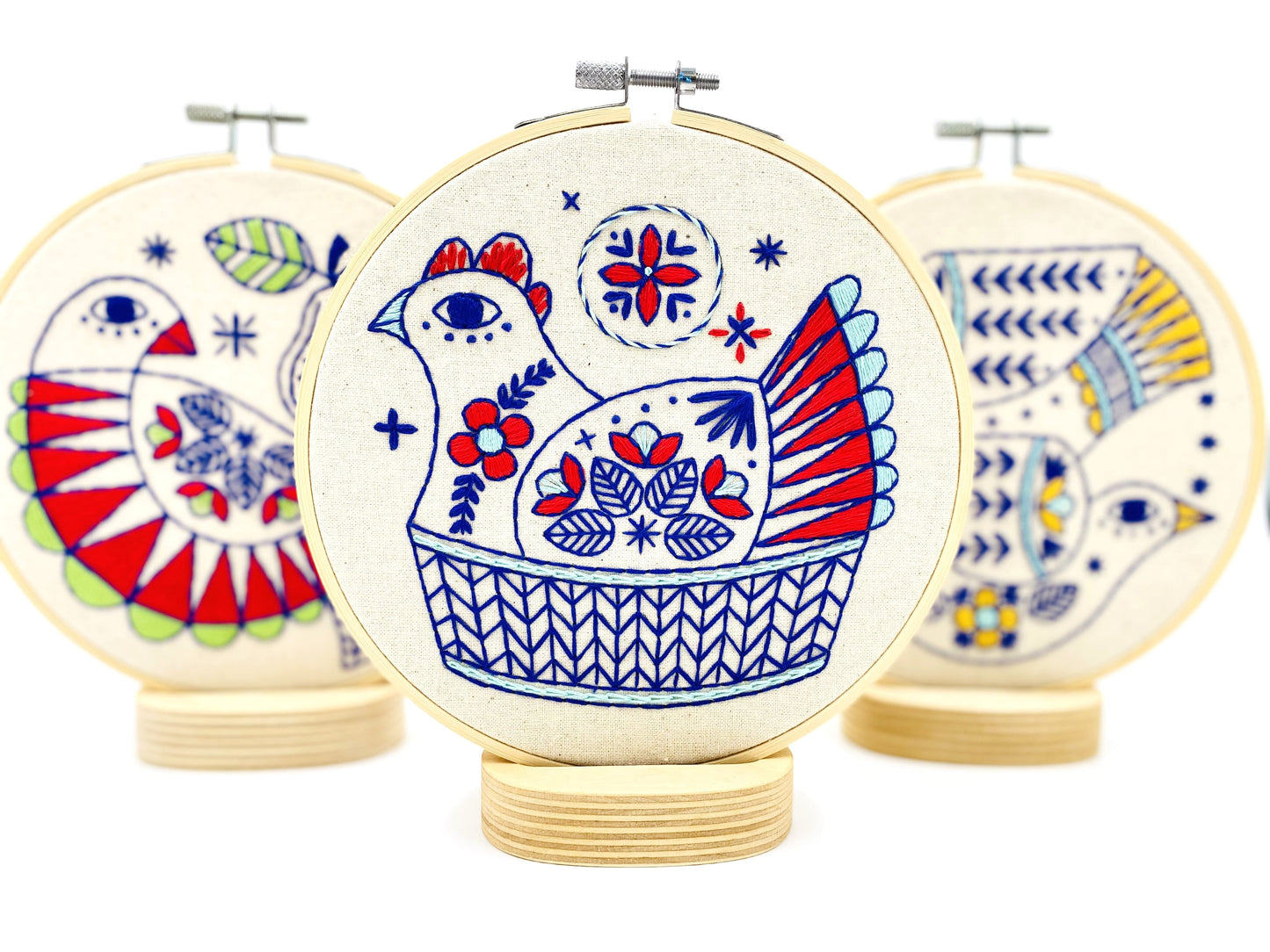 Pre-Printed Fabric: French Hen