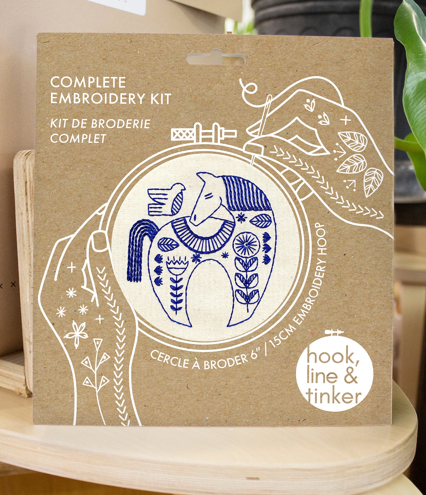 Hygge Horse Complete Embroidery Kit