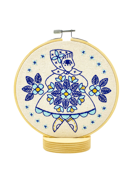 NEW! Lady Dancing Complete Embroidery Kit