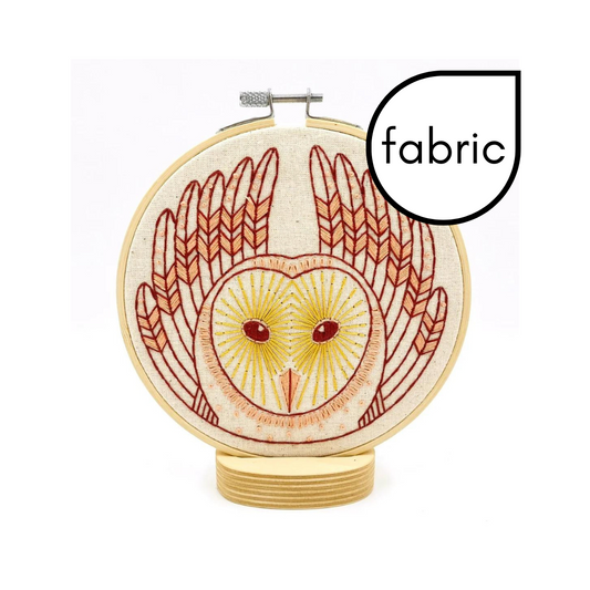 Pre-Printed Fabric: Barn Owl