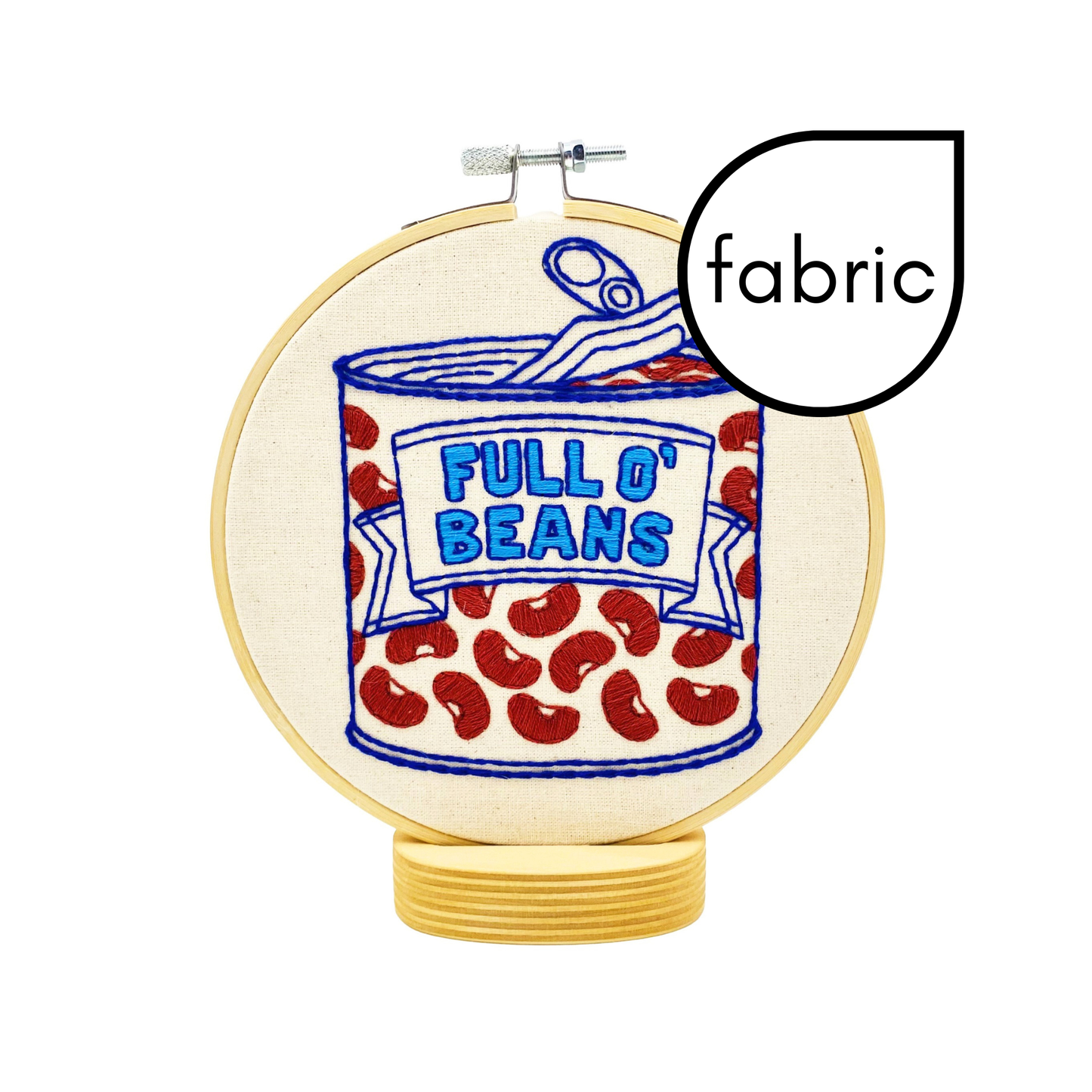 Pre-Printed Fabric: Beans