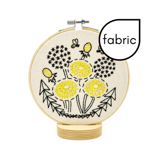 Pre-Printed Fabric: Dandelion