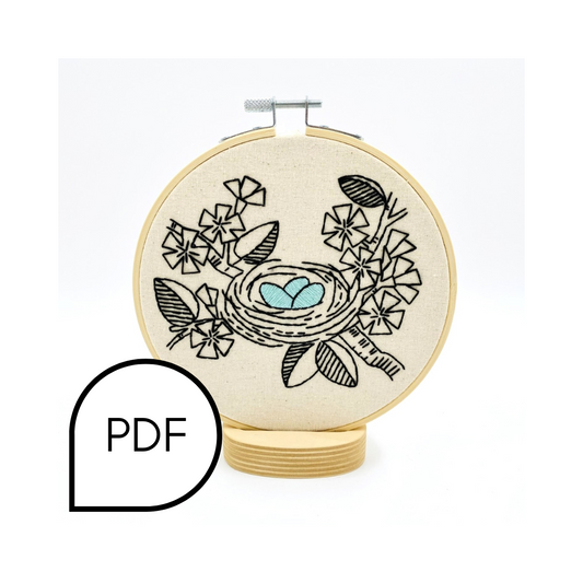 Nest Embroidery PDF Download