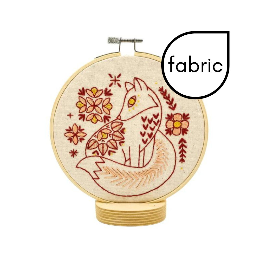 Pre-Printed Fabric: Folk Fox