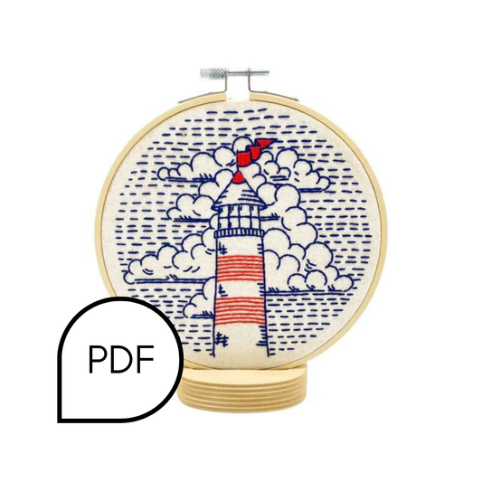 Lighthouse Embroidery PDF Download