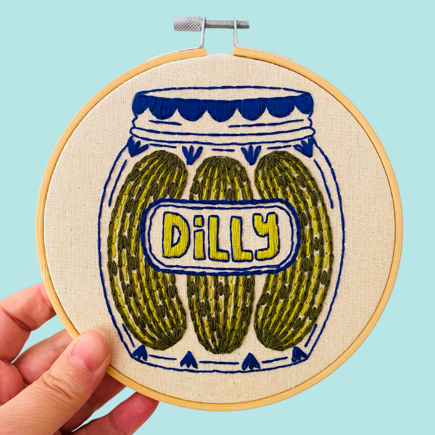 Pickles Complete Embroidery Kit