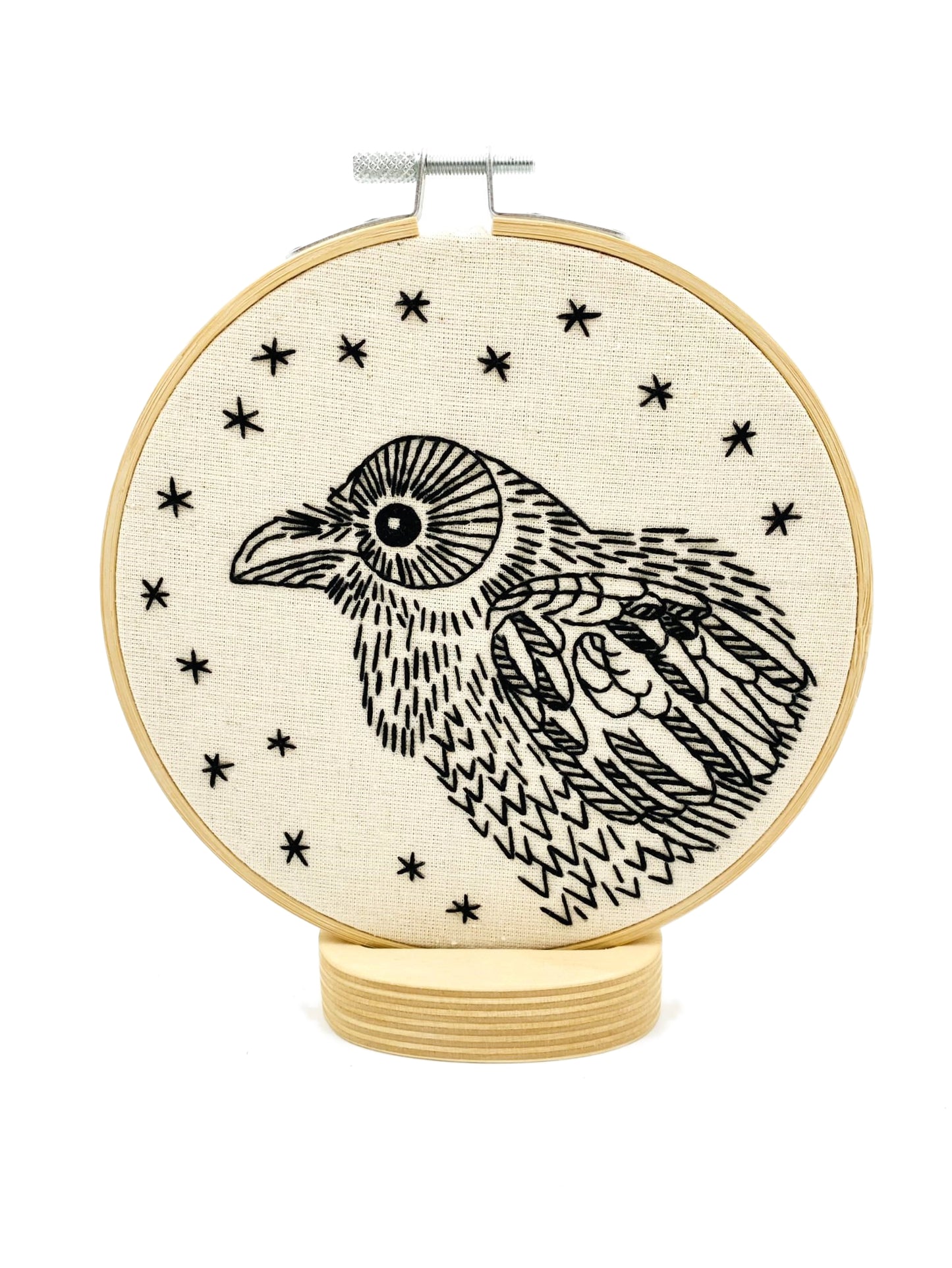 Raven Nevermore Complete Embroidery Kit