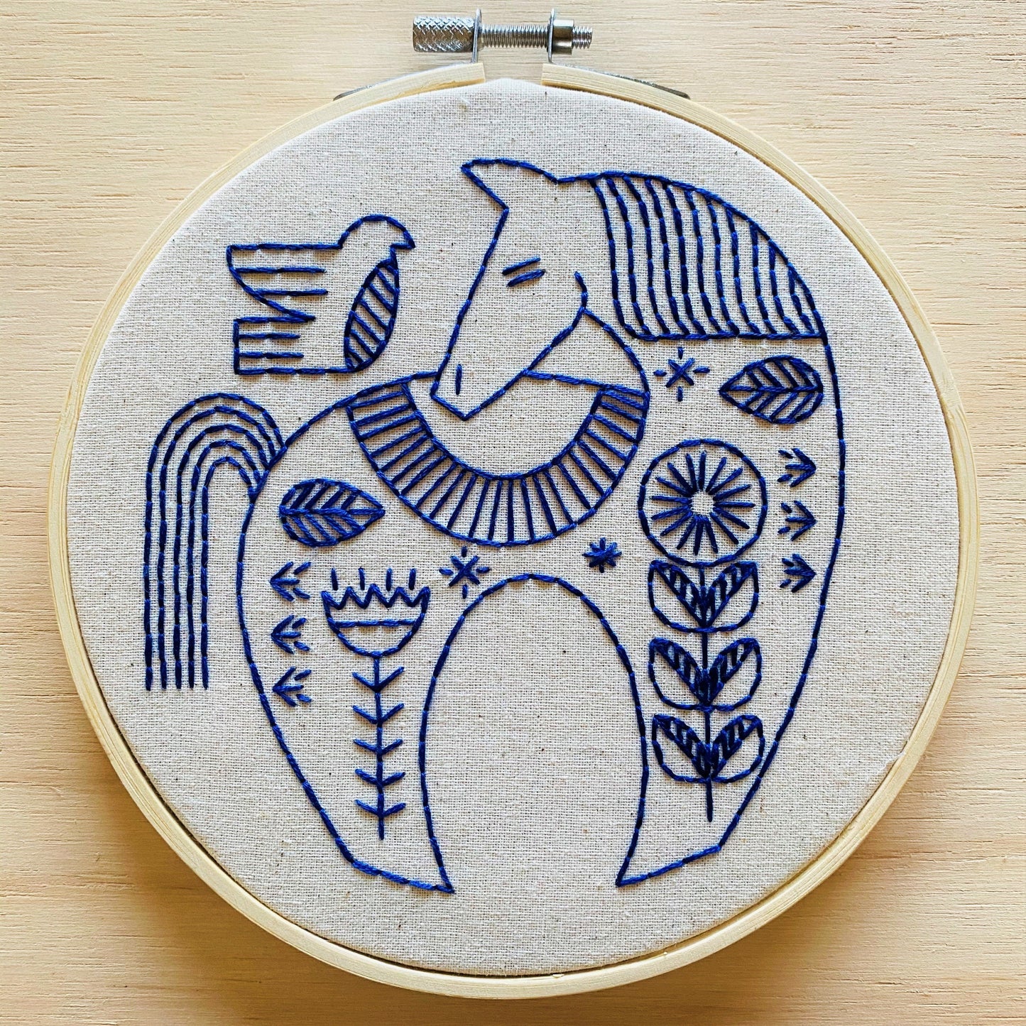 Hygge Horse Complete Embroidery Kit