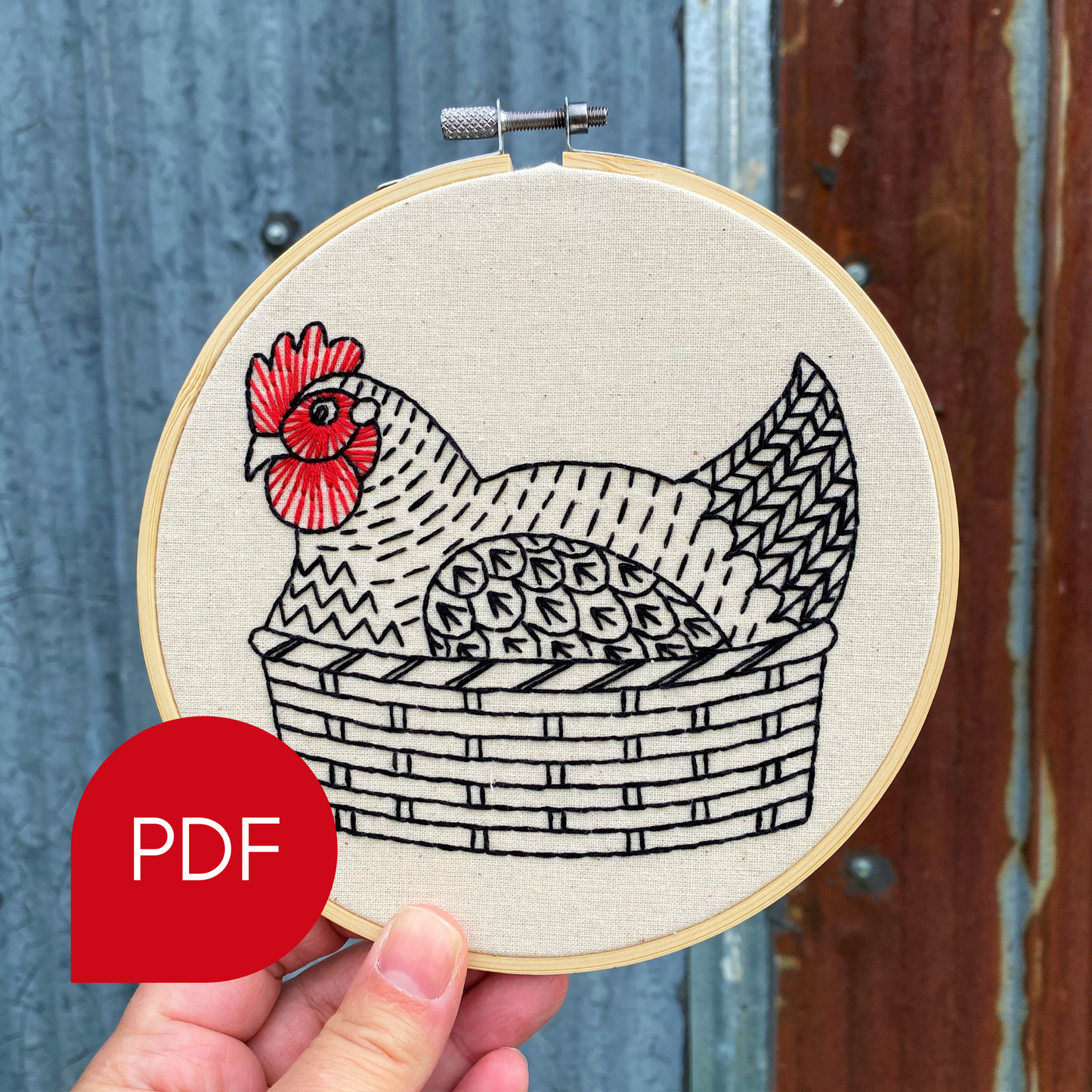Henny Penny Embroidery PDF Download