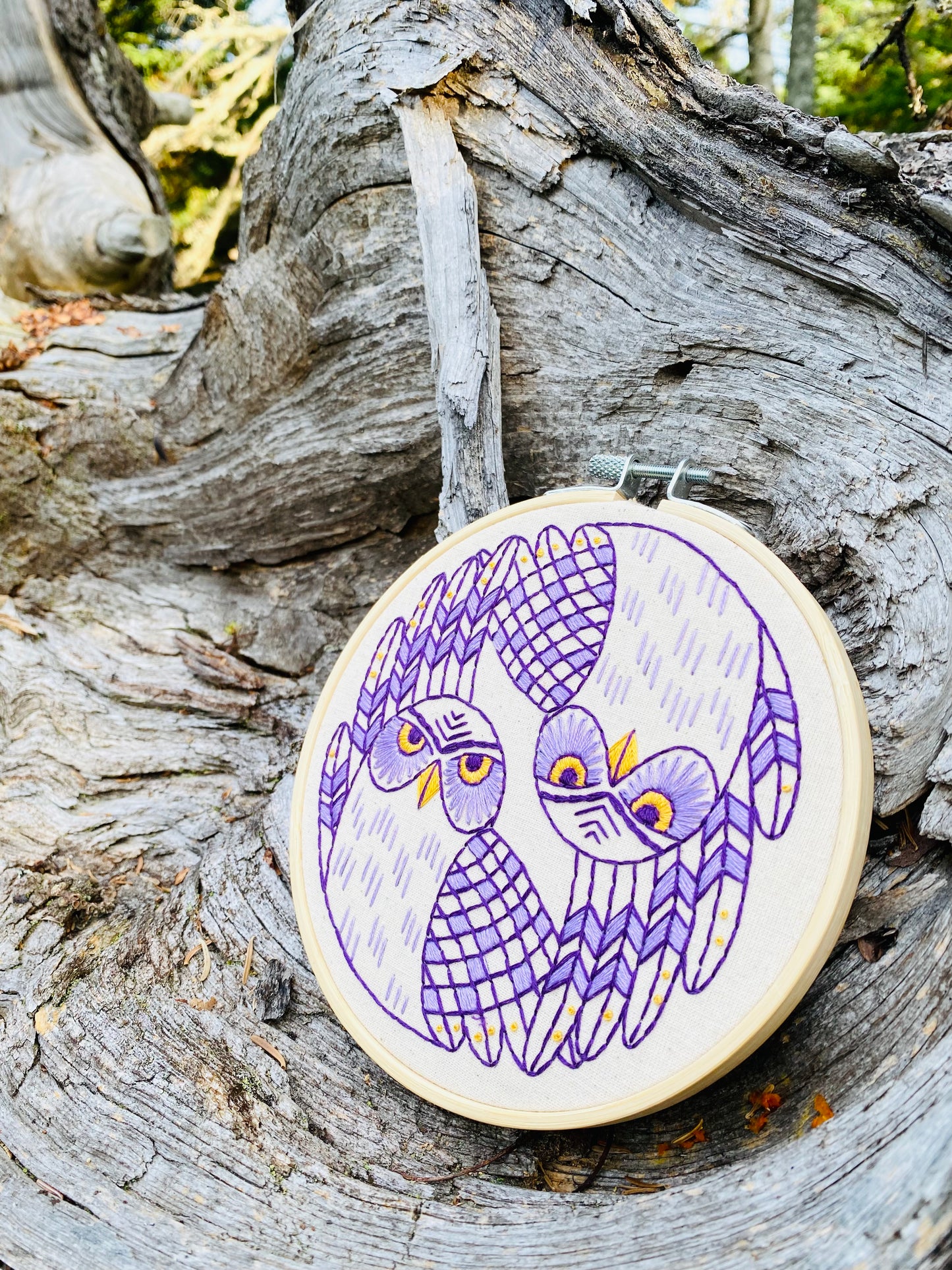 Pre-Printed Fabric: Burrowing Owls