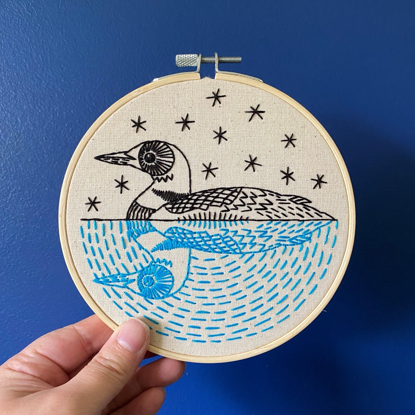 Loon Complete Embroidery Kit