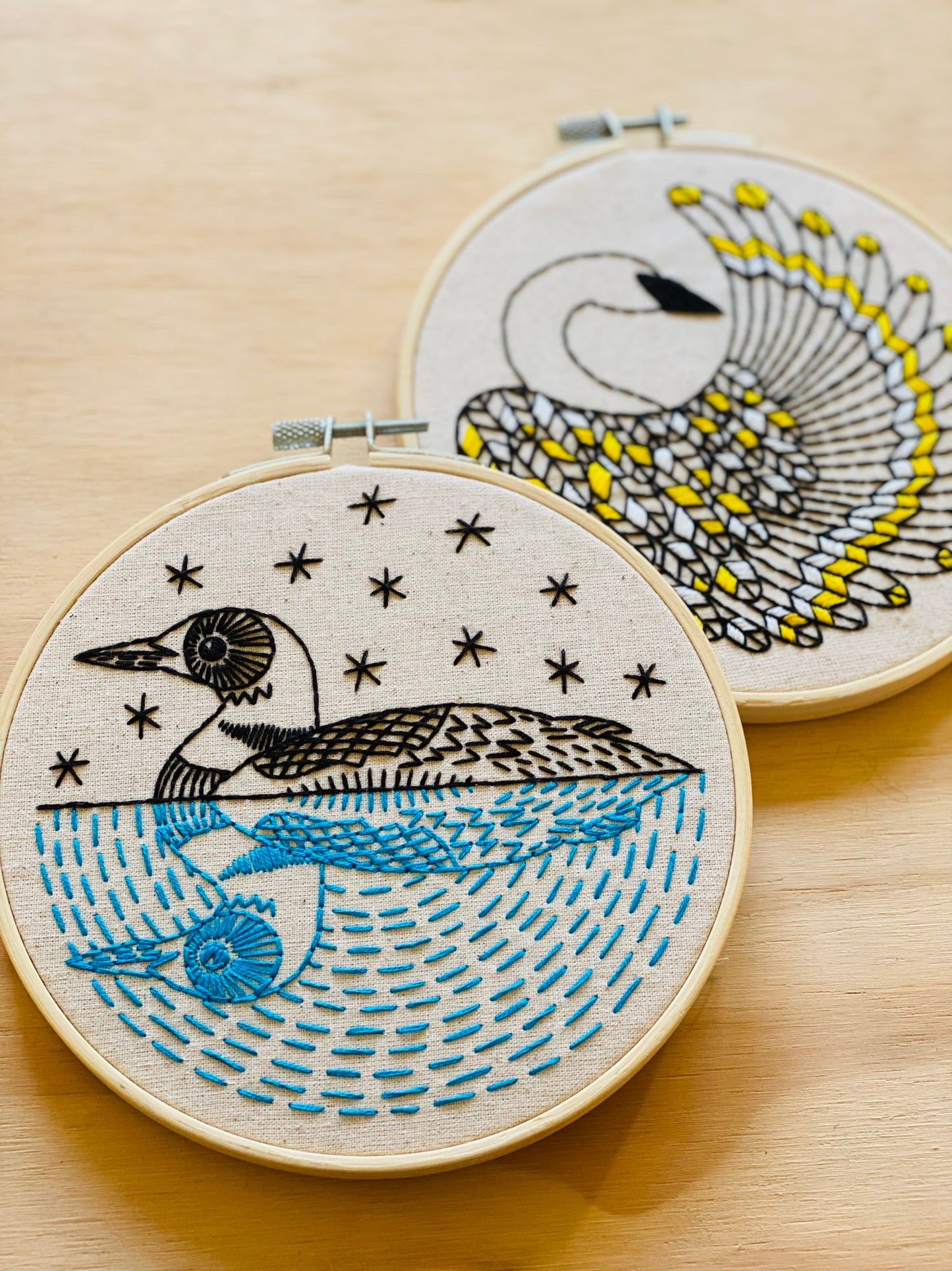 Loon Complete Embroidery Kit