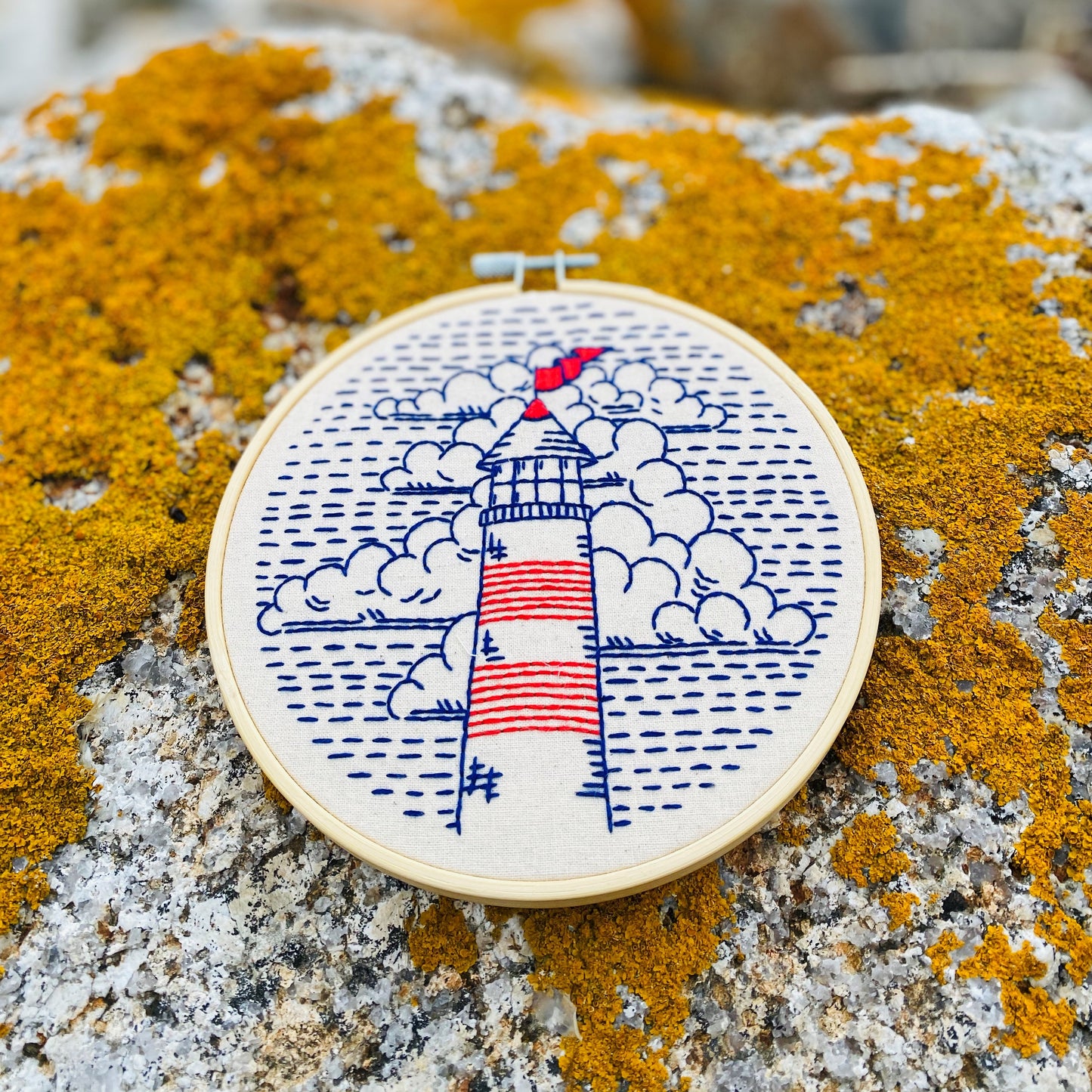 Pre-Printed Fabric: Lighthouse