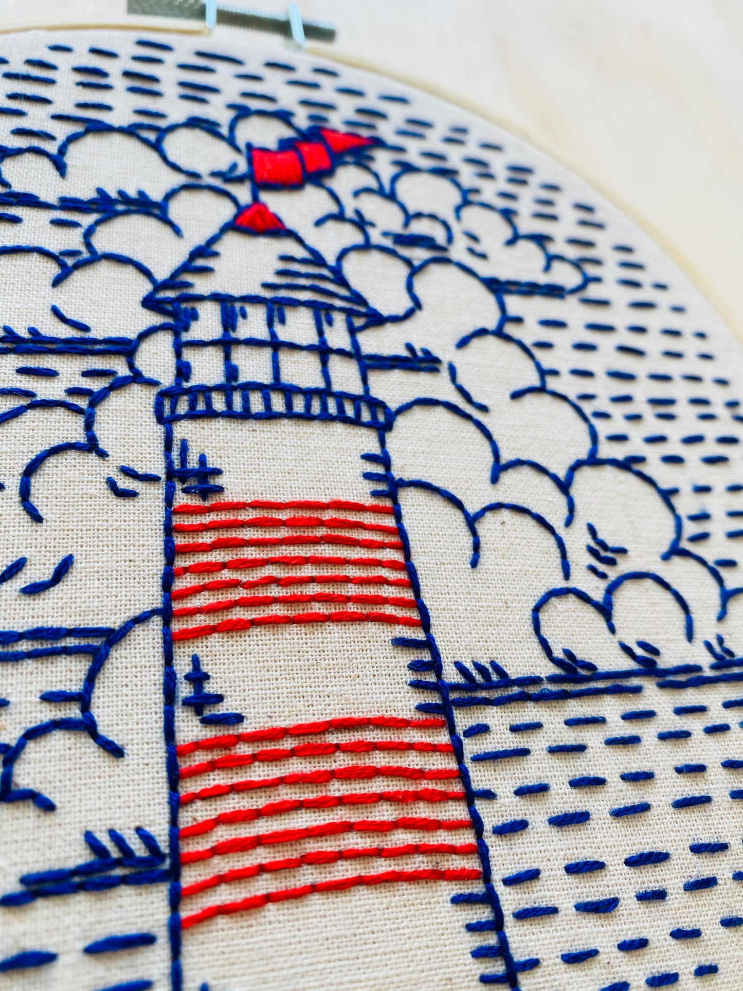 Pre-Printed Fabric: Lighthouse