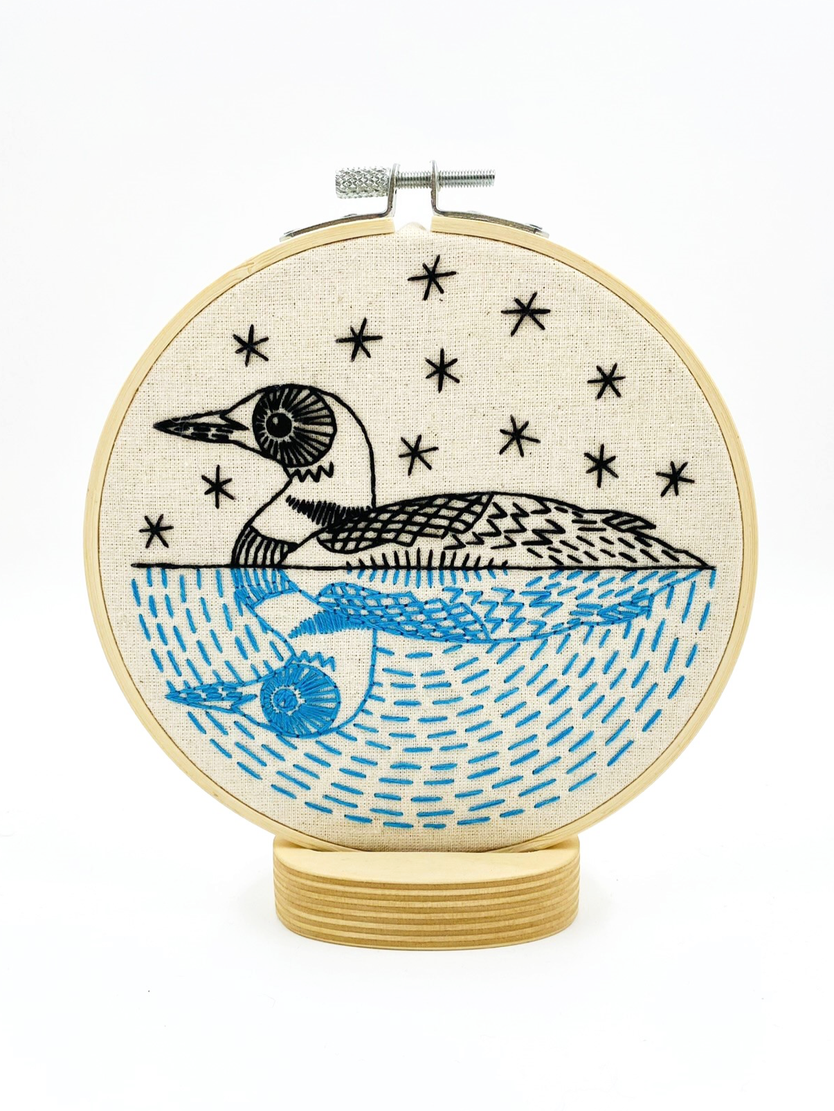 Loon Complete Embroidery Kit