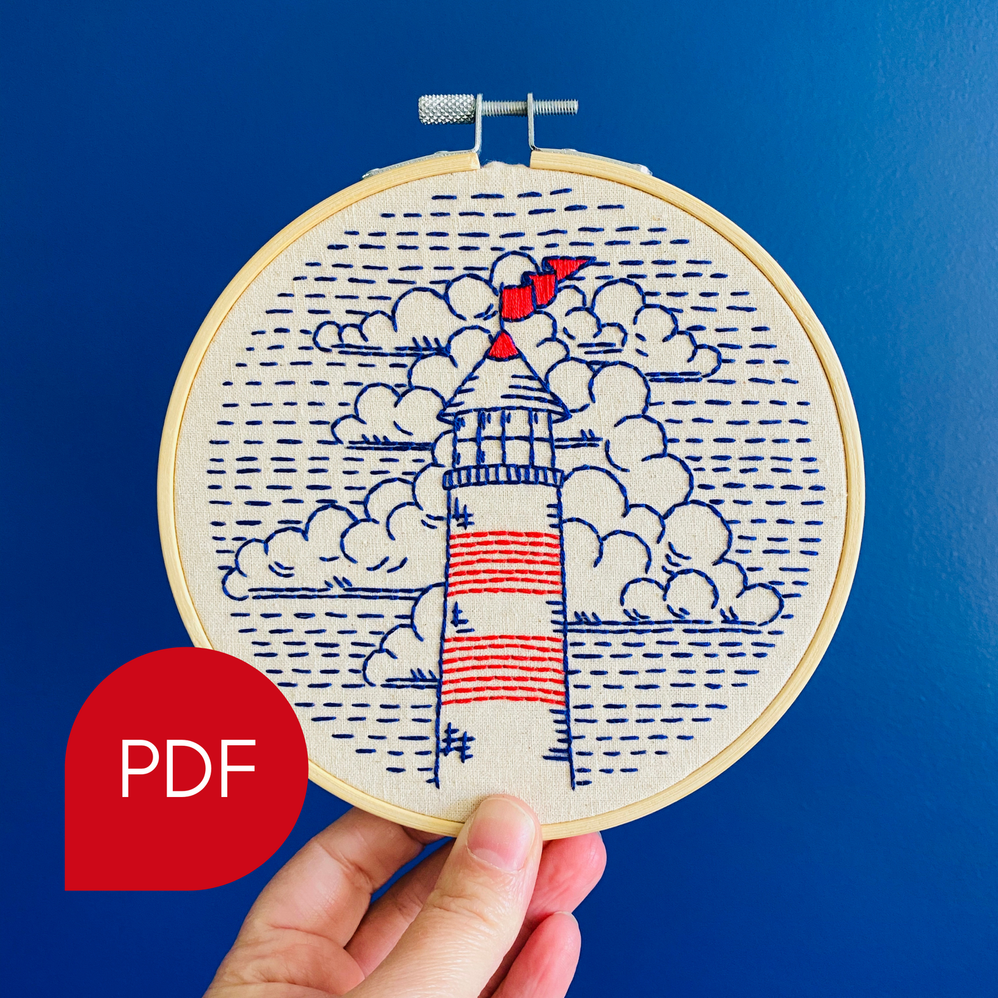 Lighthouse Embroidery PDF Download