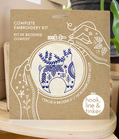 Hygge Reindeer Complete Embroidery Kit