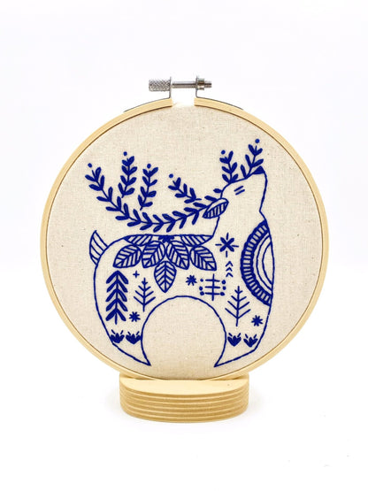 Hygge Reindeer Complete Embroidery Kit