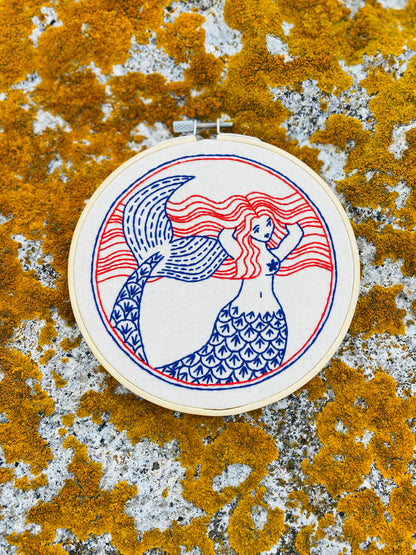 Mermaid Complete Embroidery Kit