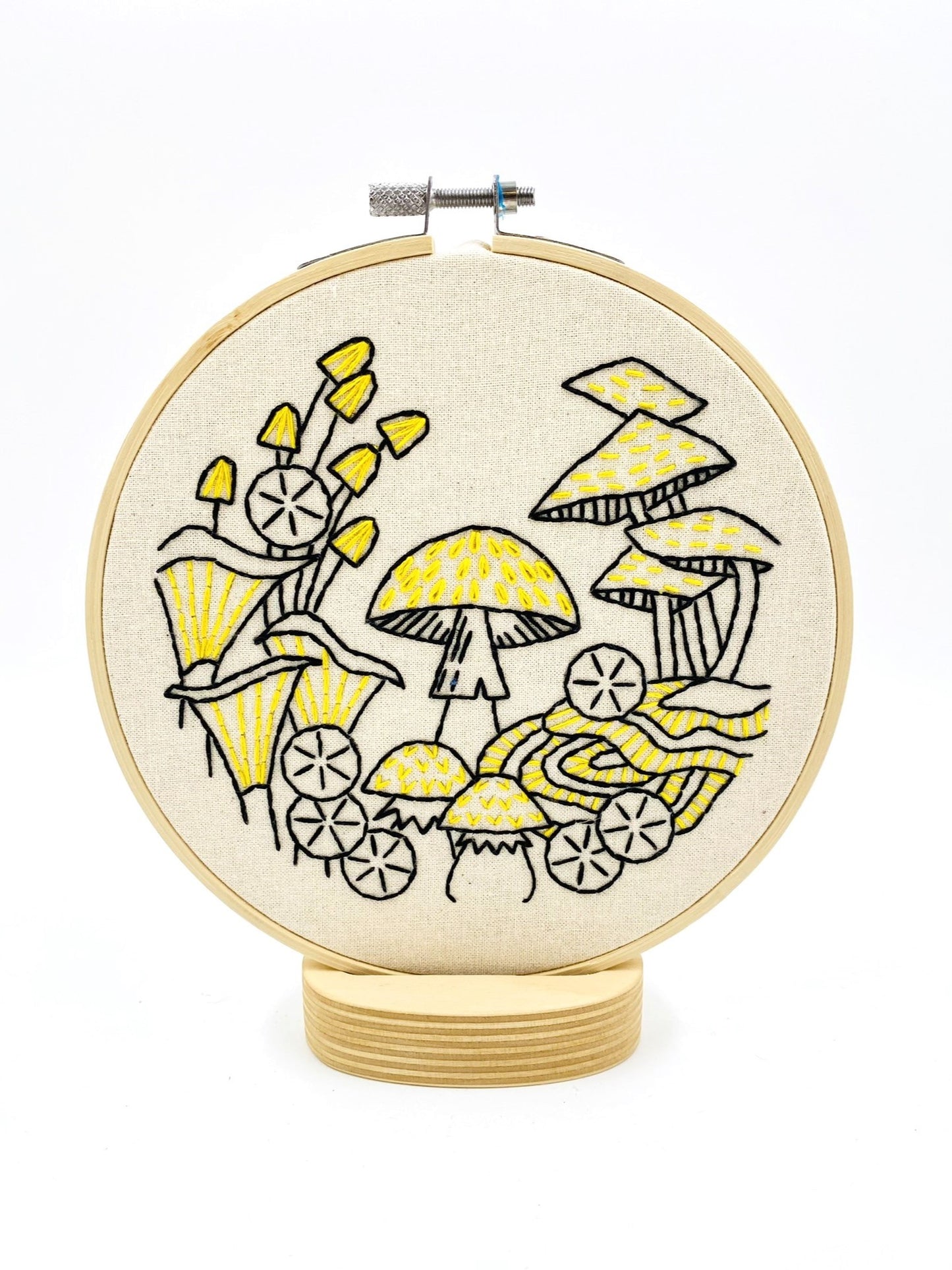 Mushroom Forest - Complete Embroidery Kit - 850030308023